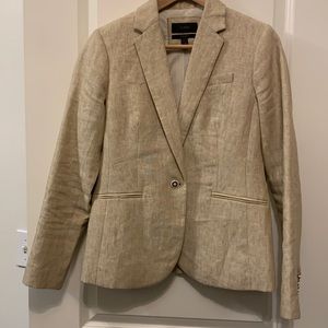 J Crew linen blazer